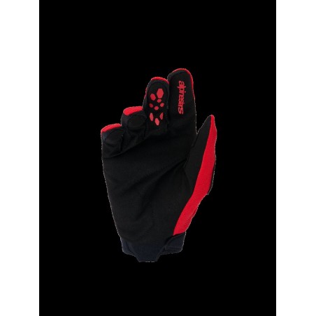 GLOVES YTH FULL BORE V2 RED/BL