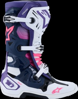 BOOT TECH 10 WHT/VLT/NVY/PINK 