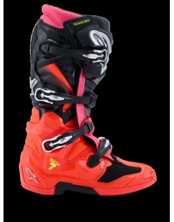 BOOT TECH 7 BLK/RD FLUO/PINK 5