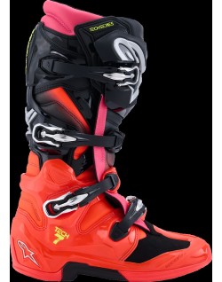 BOOT TECH 7 BLK/RD FLUO/PINK 1