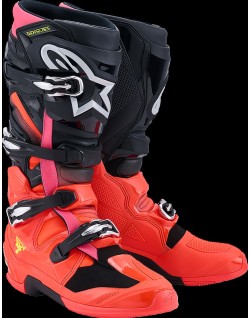 BOOT TECH 7 BLK/RD FLUO/PINK 1
