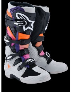 BOOT TECH 7 BLK/LT GY/ORG FL/M