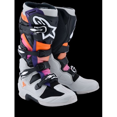 BOOT TECH 7 BLK/LT GY/ORG FL/M