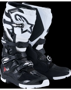 BOOT TECH 7 ENDURO BLK/WHT 10