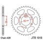 Kit chaîne JT/JT 428HDR 15/37 standard - couronne standard