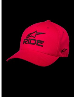 HAT CRV BILL RIDE SONIC RED/BL