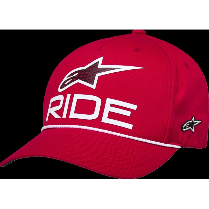 HAT CRV BILL SNP RIDE COMP RED