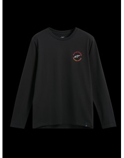 TEE LS CSF TRUE BLACK L