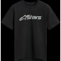 TEE SS CSF BLAZE 2.0 BLACK/WHI