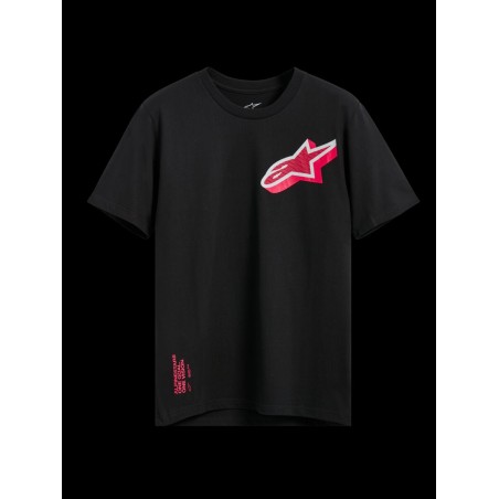 TEE SS CSF SHADED BLACK S