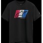 TEE SS CSF GLOBAL BLACK/RD/WH/