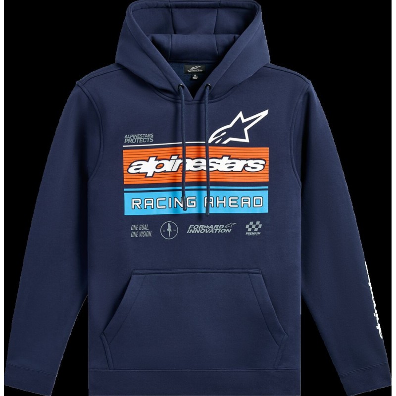 HOODIE HARKEN NAVY 2XL