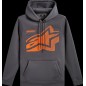 HOODIE FASTING CHARCOAL L