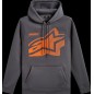 HOODIE FASTING CHARCOAL XL