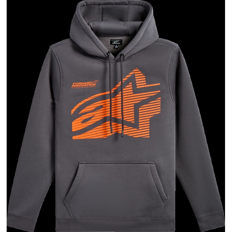 HOODIE FASTING CHARCOAL 2XL