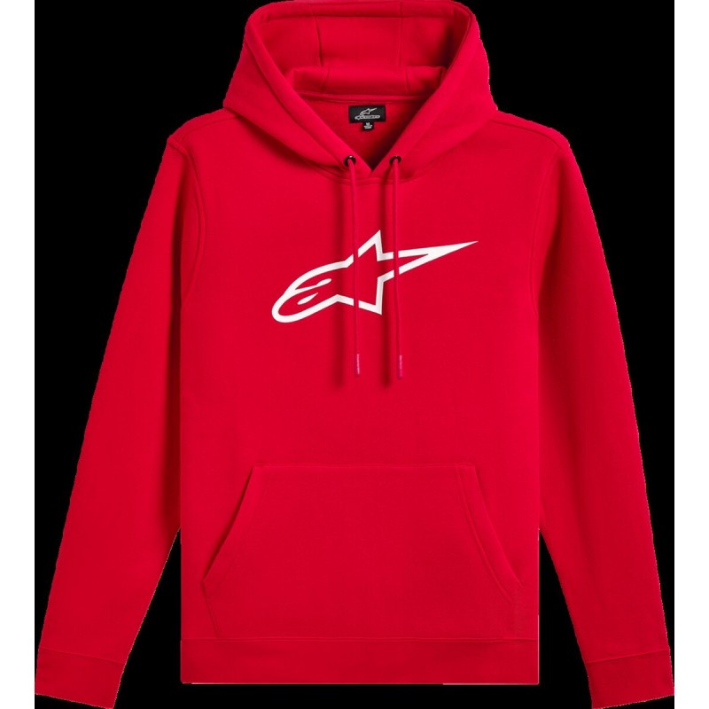 HOODIE AGELESS V3 RED/WHITE L