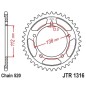 Kit chaîne JT/JT 520HDS 17/38 standard - couronne standard