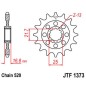 Kit chaîne JT/JT 520HDS 17/38 standard - couronne standard Kit chaîne JT/JT 520HDS 17/38 standard - couronne standard