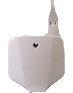 PLATEFRT KX65 00-18 WH