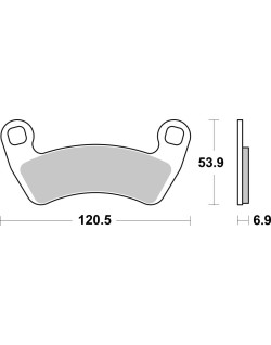BRAKE PAD SINT
