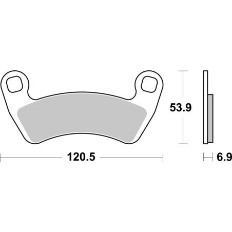 BRAKE PAD SINT