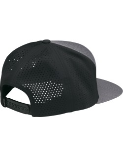HAT BADGE HTR GY/BLACK