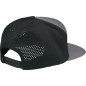HAT BADGE HTR GY/BLACK