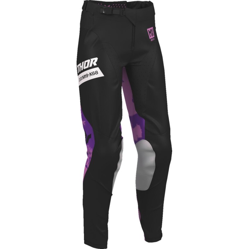 PANT WMN LAUNCHMODE BLEACH BLK