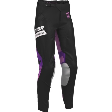 PANT WMN LAUNCHMODE BLEACH BLK