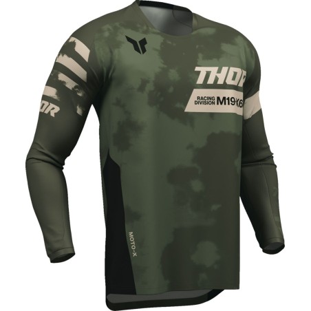 JERSEY LAUNCHMODE BLEACH BLK/C