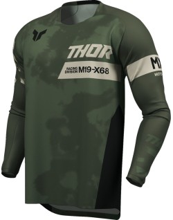 JERSEY LAUNCHMODE BLEACH BLK/C