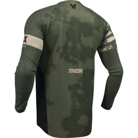 JERSEY LAUNCHMODE BLEACH BLK/C