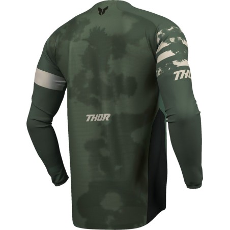 JERSEY LAUNCHMODE BLEACH BLK/C