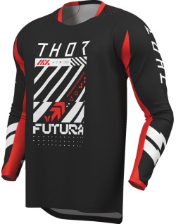 JERSEY LAUNCHMODE FUTURA BLK/R