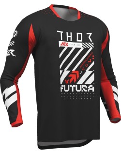 JERSEY LAUNCHMODE FUTURA BLK/R