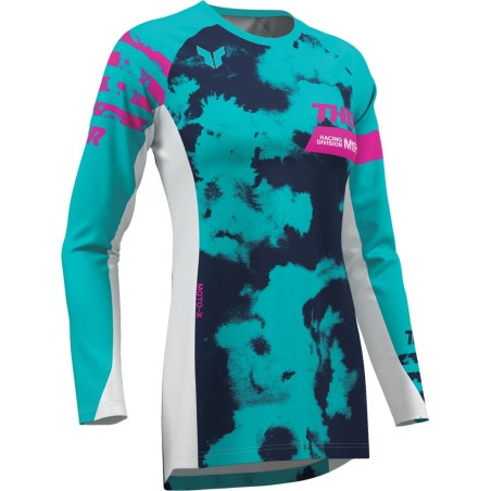 JERSEY WMN LAUNCHMODE BLEACH W