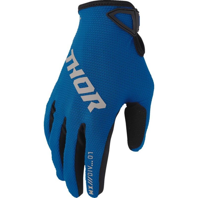GLOVES RIDEMODE STATIC BLUE S