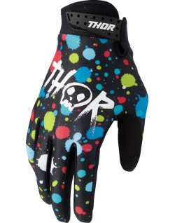 GLOVES YTH LAUNCHMODE SPLAT BL
