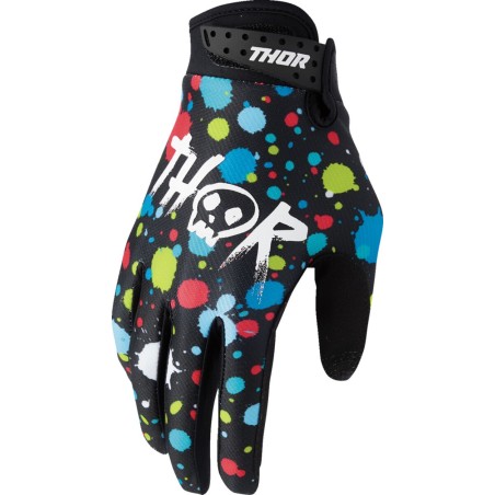 GLOVES YTH LAUNCHMODE SPLAT BL