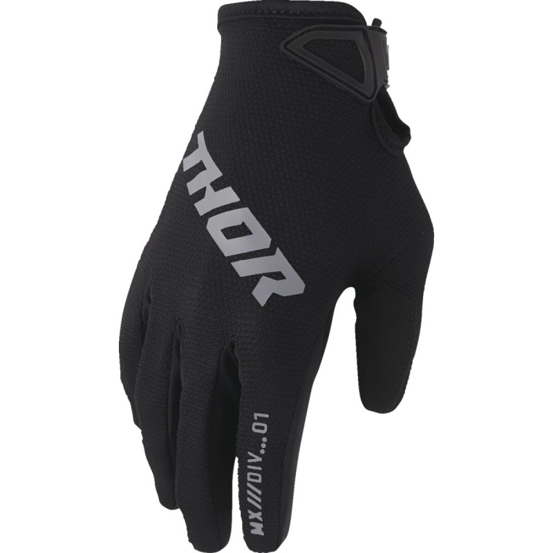 GLOVES YTH RIDEMODE STATIC BLA
