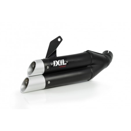 Ligne complète IXIL Hyperlow inox noir / alu poli - Yamaha MT-07 - XY9362XB