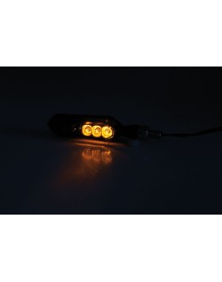 Clignotant séquentiel LED HIGHSIDER smart SORA - noir/teinté