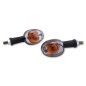 Clignotants HIGHSIDER smart OVAL - orange