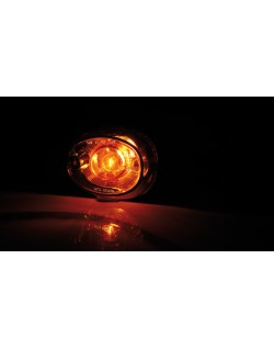 Clignotants HIGHSIDER smart OVAL - orange