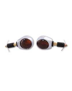 Clignotant de guidon HIGHSIDER smart OCHSENAUGE - verre fumé