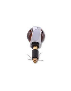 Clignotant de guidon HIGHSIDER smart OCHSENAUGE - verre fumé