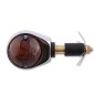 Clignotant de guidon HIGHSIDER smart OCHSENAUGE - verre fumé