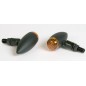 Clignotants HIGHSIDER smart MICRO-BULLET - noir