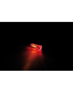 Clignotants LED HIGHSIDER smart ARROWHEAD 3in1 feu arrière/feu de stop - teinté / rouge