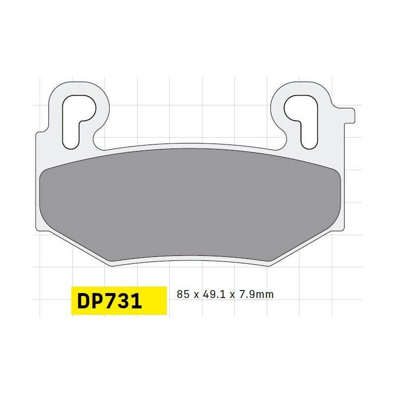 BRAKE PAD SINTRD DP731
